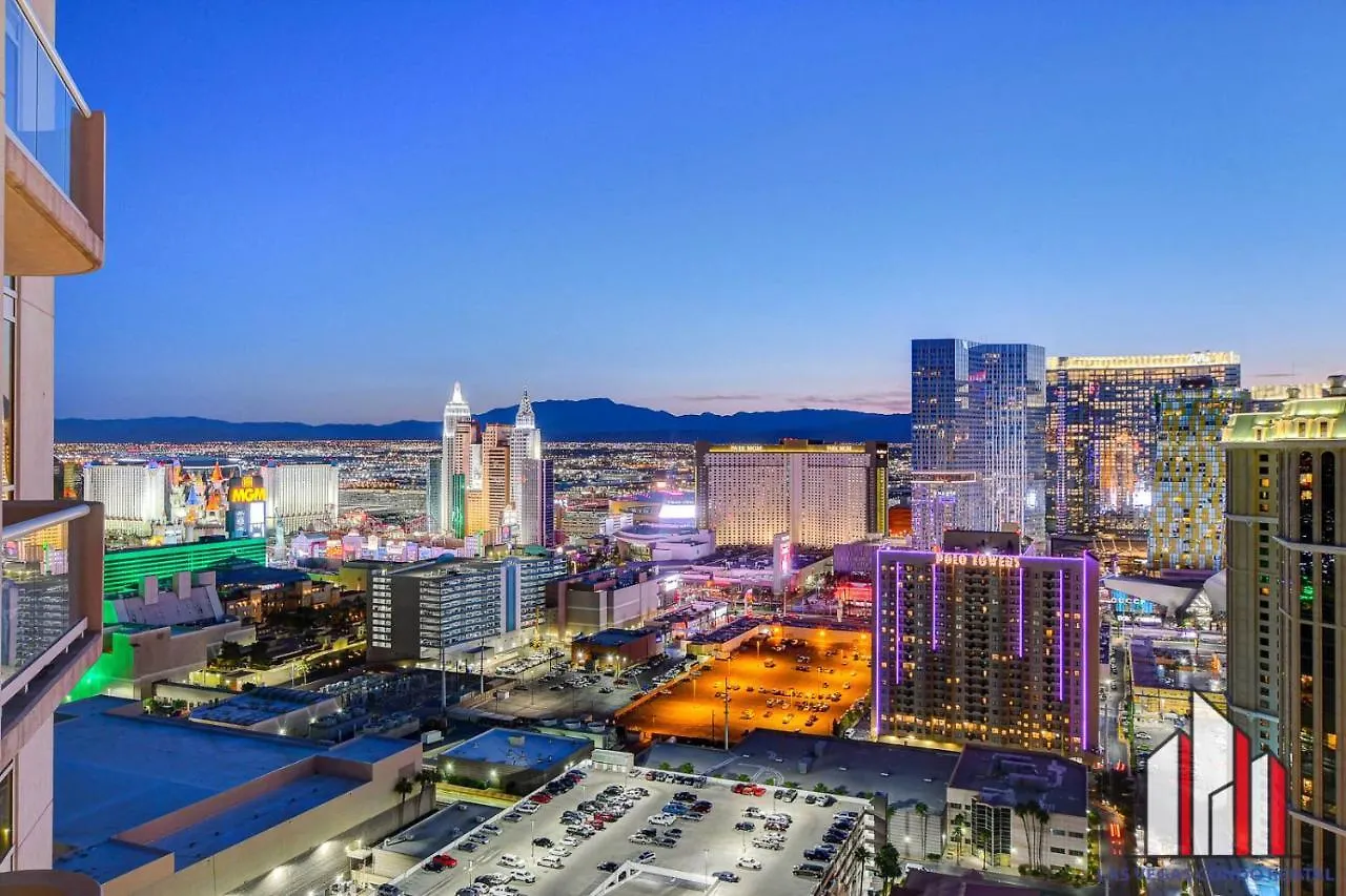 Mgm Signature-33-705 F1 Track & Strip View Balcony Las Vegas United States