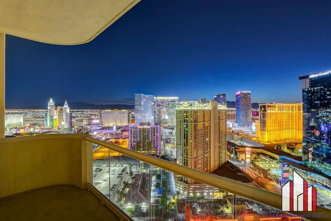 Mgm Signature-33-705 F1 Track & Strip View Balcony Las Vegas