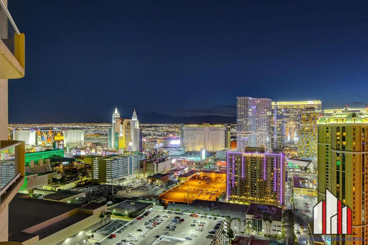 Mgm Signature-33-705 F1 Track & Strip View Balcony Las Vegas Holiday home